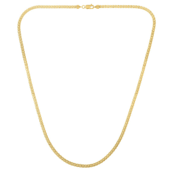 Brand New Ice Barrel Chain in 14k Yellow Gold (3.10 mm)