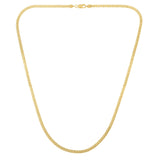 Ice Barrel Chain in 14k Yellow Gold (3.1 mm)