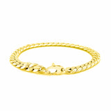 Brand New 14K Yellow Gold Cuban Link Bracelet (5.90 mm)