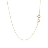 Brand New 14K Yellow Gold Hand of Hamsa Necklace