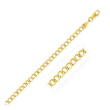 Brand New 10k Yellow Gold Curb Chain (4.40 mm)