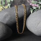 Brand New 10k Yellow Gold Curb Chain (4.40 mm)