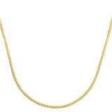 Ice Barrel Chain in 14k Yellow Gold (2.7 mm)