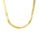 Brand New 14k Yellow Gold Super Flex Herringbone Chain (6.00 mm)