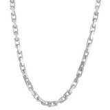 Brand New 14k White Gold French Cable Link Chain (4.80 mm)