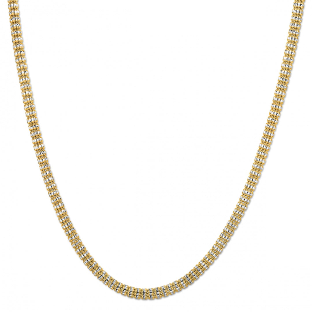 Brand New Ice Barrel Chain in 14k Yellow Gold (4.25 mm)