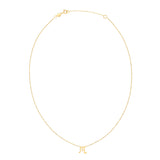 Brand New 14k Yellow Gold Scorpio Pendant Necklace