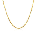 Brand New 18k Yellow Gold Classic Box Chain (1.40 mm)