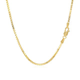 Brand New 18k Yellow Gold Classic Box Chain (1.40 mm)