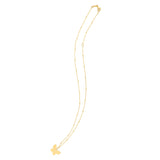 Brand New 14k Yellow Gold Ppillon Butterfly Necklace