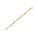 Brand New 14k Yellow Gold French Cable Link Bracelet  (9.00 mm)