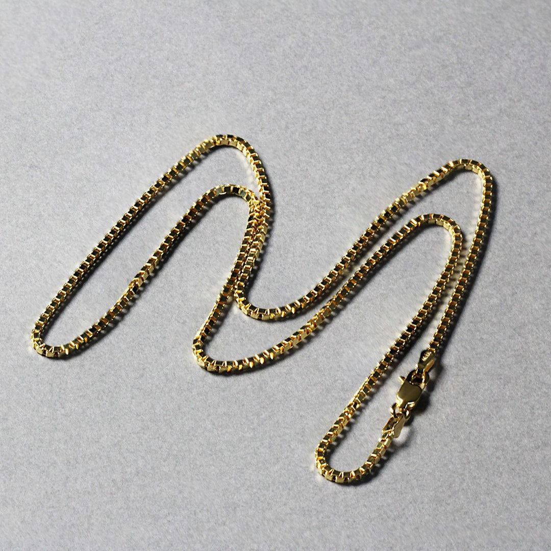 Brand New 14K Yellow Gold Classic Box Chain (1.7 mm)