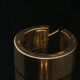 Tiffany & Co. Paloma Picasso 18k Yellow Gold and Diamond Hoop Earrings