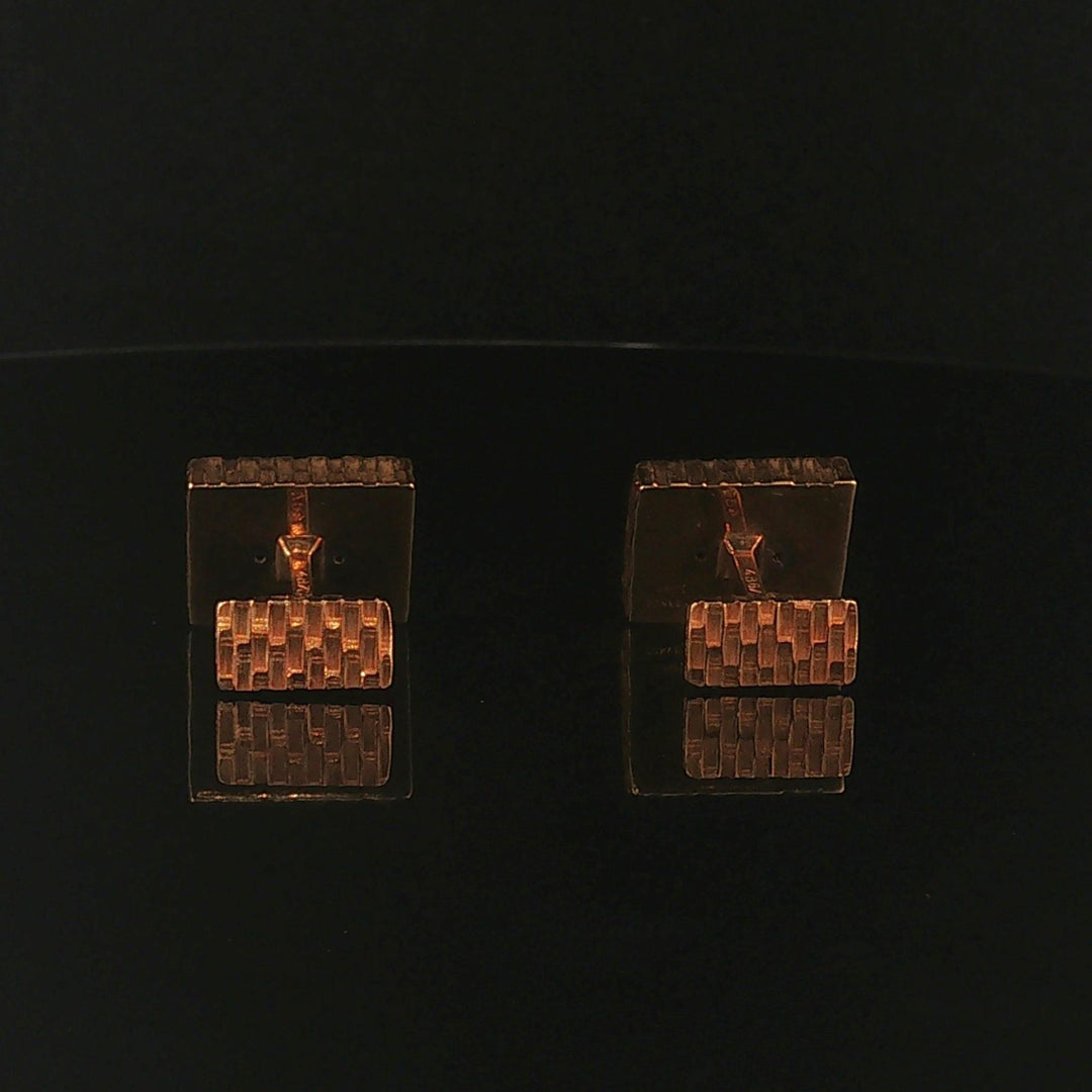 Tiffany & Co. French 18k Yellow Gold 12.4g Vintage Cuff Links