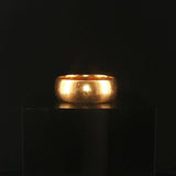 Antique 1883 18k Yellow Gold 7.5g Solid Polished 7.5mm Band Ring Size 8.5