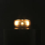 Antique 1883 18k Yellow Gold 7.5g Solid Polished 7.5mm Band Ring Size 8.5