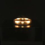 18k Yellow Gold 5.2g Solid Vintage 4.5mm Ladies Band Ring Size 6.5