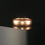 18k Yellow Gold 4g Solid Vintage 5.5mm Ladies Band Ring Size 6.75