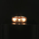 18k Yellow Gold 4g Solid Vintage 5.5mm Ladies Band Ring Size 6.75
