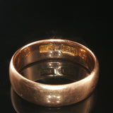 18k Yellow Gold 4g Solid Vintage 5.5mm Ladies Band Ring Size 6.75
