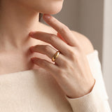18k Yellow Gold 8g Solid Polished Vintage 5mm Domed Band Ring Size 6.5