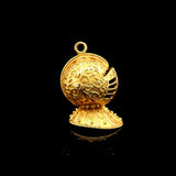 18k Yellow Gold 14g Vintage Articulated Knight's Armor Charm