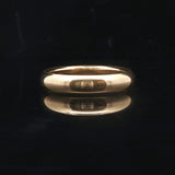 Tiffany & Co. 18k Yellow Gold 7.8g Solid 4.5mm Domed Band Ring Size 9.25