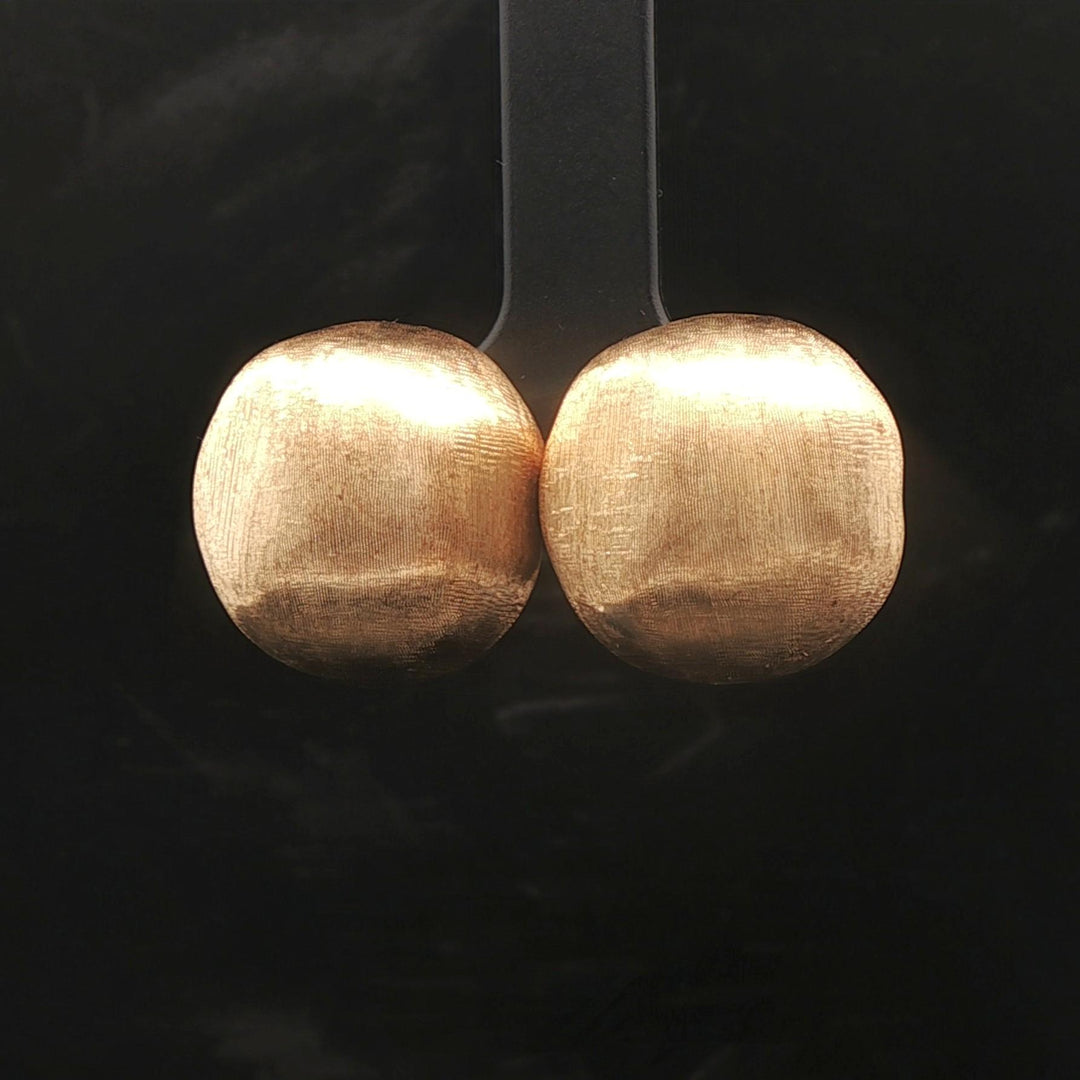 Marco Bicego Africa 8.5g Large Button Clip On Earrings Italy