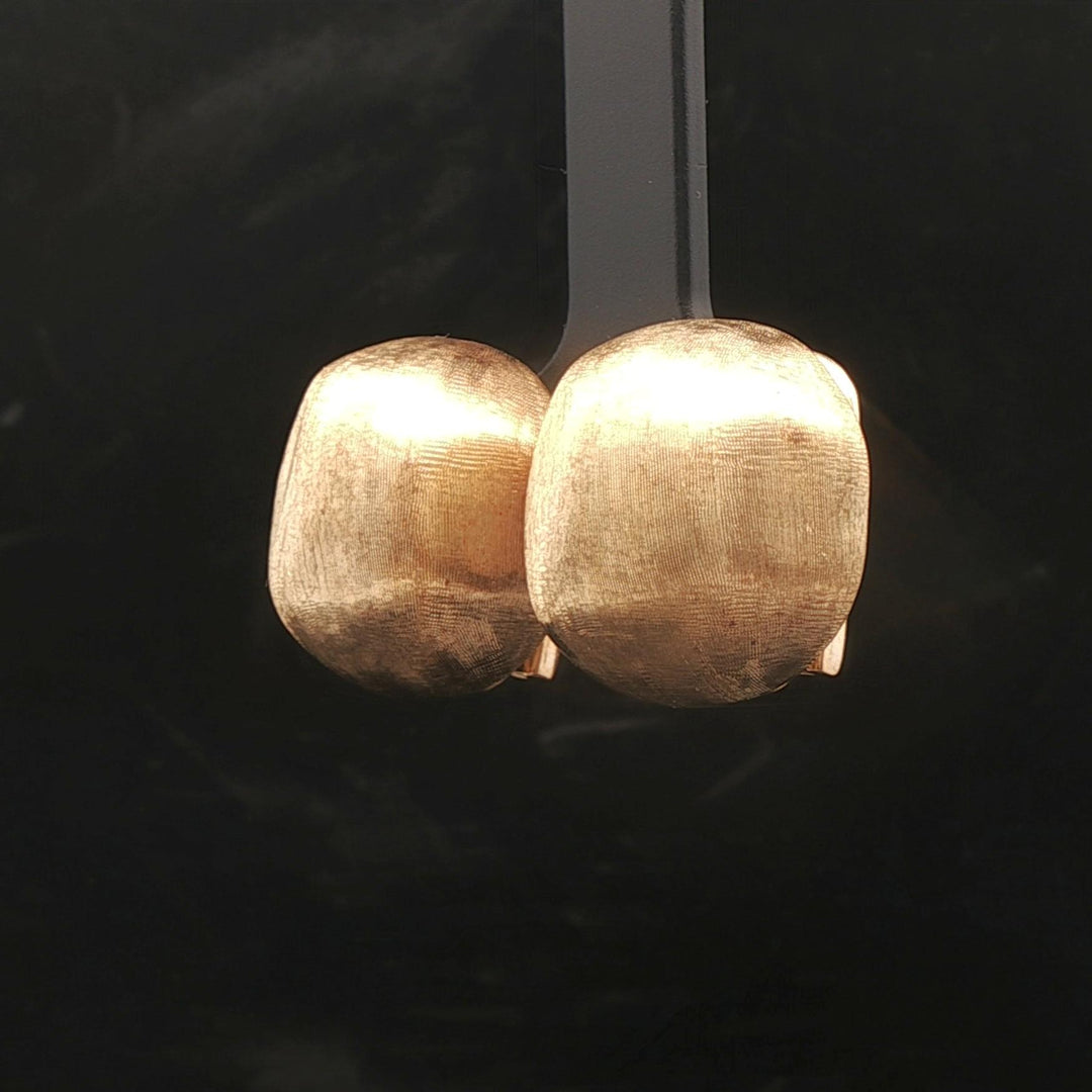 Marco Bicego Africa 8.5g Large Button Clip On Earrings Italy