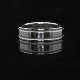 Tiffany & Co. Together Milgrain 14.5g Platinum 6mm Men's Band Ring Size 9.5