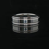 Tiffany & Co. Together Milgrain 14.5g Platinum 6mm Men's Band Ring Size 9.5