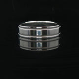 Tiffany & Co. Together Milgrain 14.5g Platinum 6mm Men's Band Ring Size 9.5