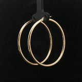 Roberto Coin 18k Yellow Gold 4.4g Polished Large Hoop Earrings Italy 1.8"