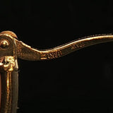 Roberto Coin 18k Yellow Gold 4.4g Polished Large Hoop Earrings Italy 1.8"