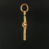 22k Yellow Gold 11.3g Solid Heavy Vintage Cross Pendant 2"