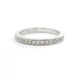 Neil Lane 14k White Gold and Diamond Ladies Band Ring Size 6.5