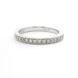 Neil Lane 14k White Gold and Diamond Ladies Band Ring Size 6.5