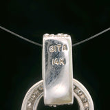 Effy Bita 14k White Gold and 0.75cttw Diamond Filigree Pendant 1.5"