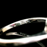 14k White Gold Heart Cut Ruby and 0.50cttw Diamond Halo Ring Size 6.25