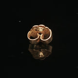 14k Yellow Gold and 0.25cttw Diamond Stud Earrings