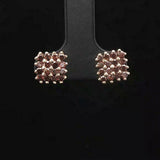 14k Yellow Gold and 1cttw Chocolate Diamond Stud Earrings