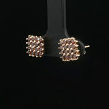 14k Yellow Gold and 1cttw Chocolate Diamond Stud Earrings