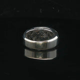 18k White Gold and 2cttw Diamond Heavy Vintage Ladies Ring Size 6