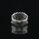 Neil Lane 14k White Gold and 1.75cttw Diamond Ladies Fancy Band Ring Size 6.5