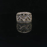 14k Yellow Gold and 1cttw Diamond Ladies Vintage Band Ring Size 6.25