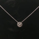 Hearts on Fire 18k White Gold and 0.46cttw Diamond Cluster Pendant Necklace