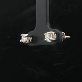 14k White Gold and 0.60cttw Diamond Stud Earrings