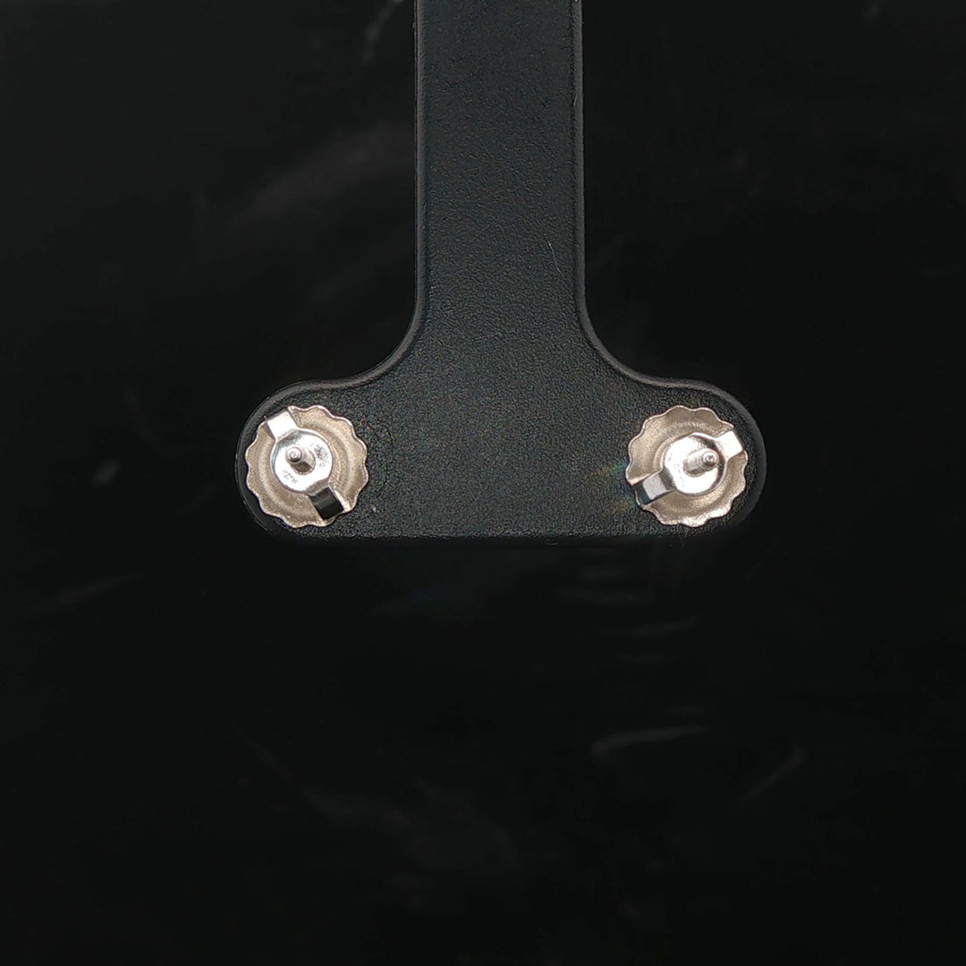 14k White Gold and 0.60cttw Diamond Stud Earrings