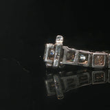 14k White Gold and 1cttw Diamond 11.2g Ladies Tennis Bracelet 7"