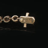 14k Yellow Gold and 2cttw Diamond Vintage Tennis Bracelet 7.75"